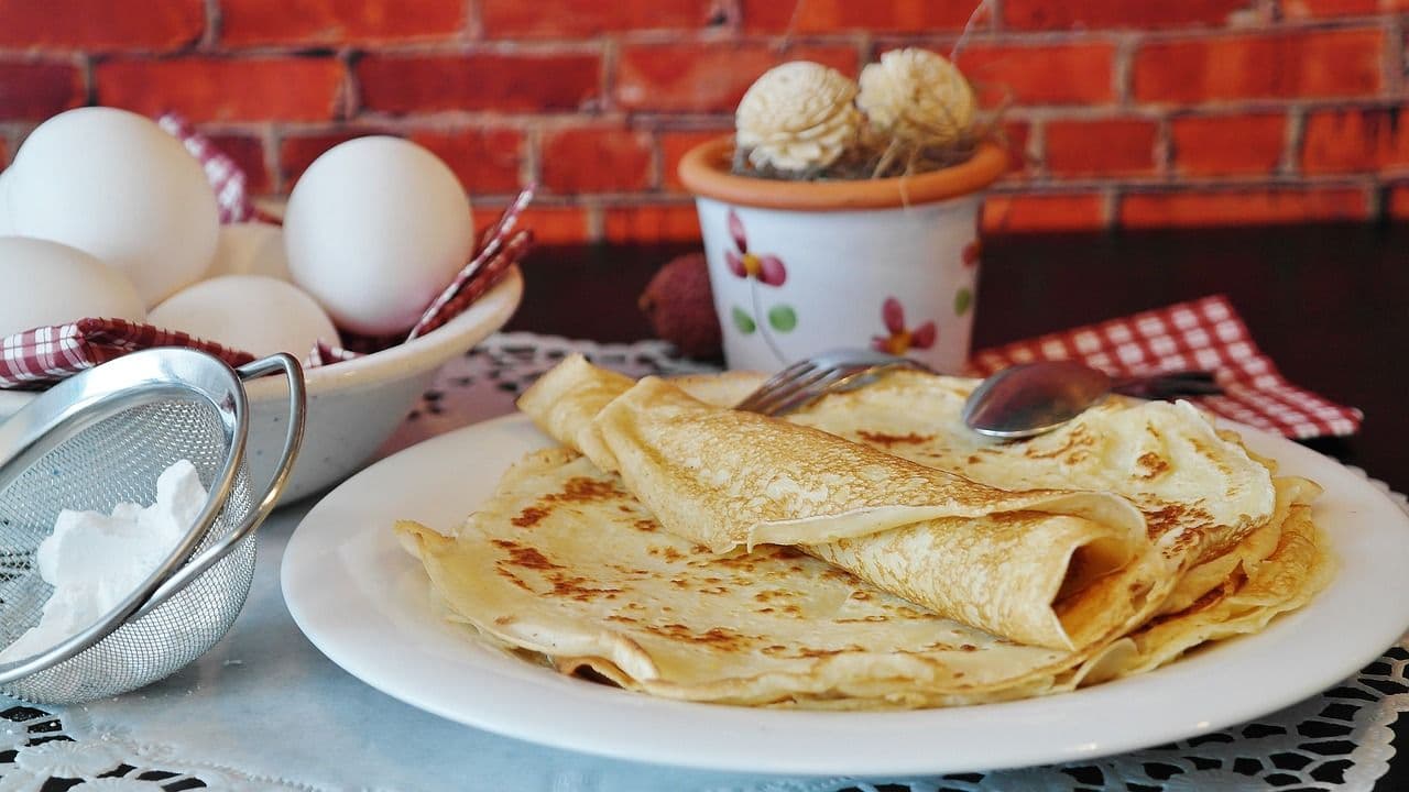 Crêpe au mètre